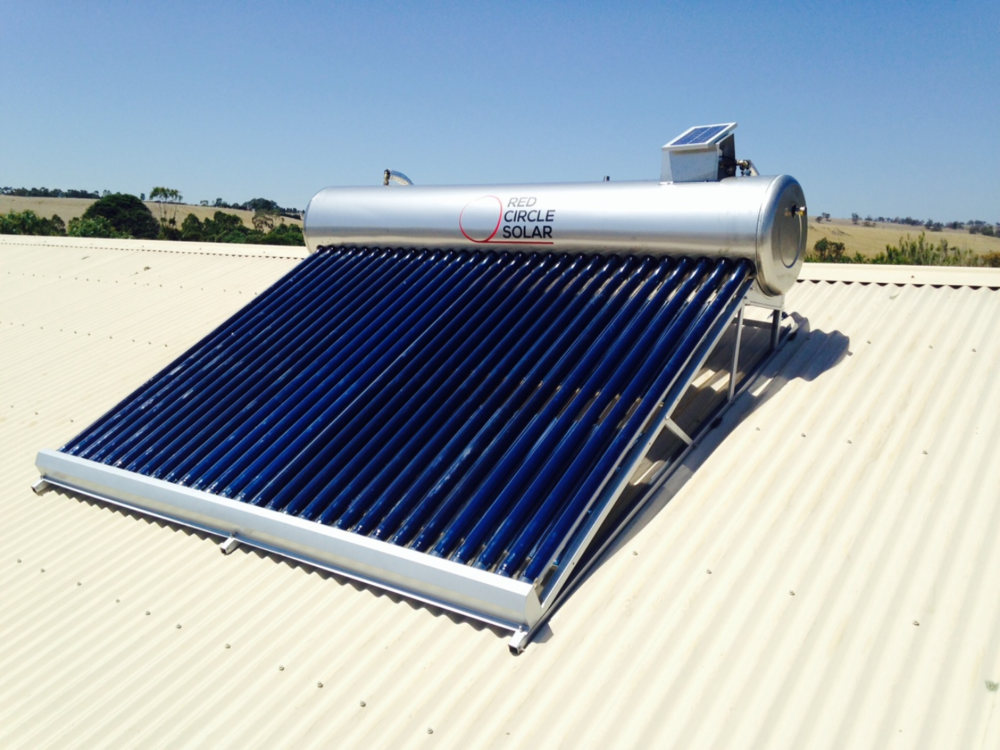 best solar hot water system